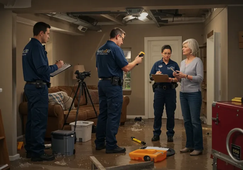 Water Damage Assessment and Insurance Documentation process in Tye, TX