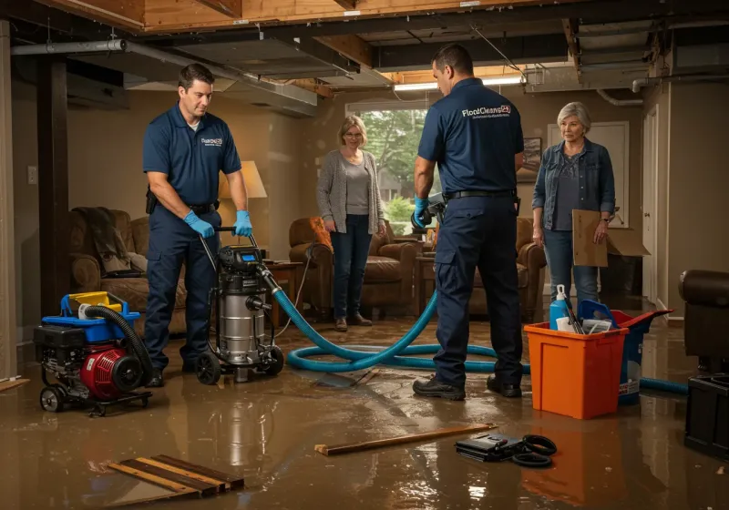 Basement Water Extraction and Removal Techniques process in Tye, TX